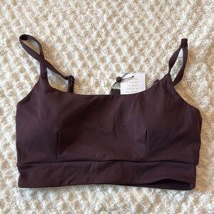 Balance Athletica Brown Sports Bra